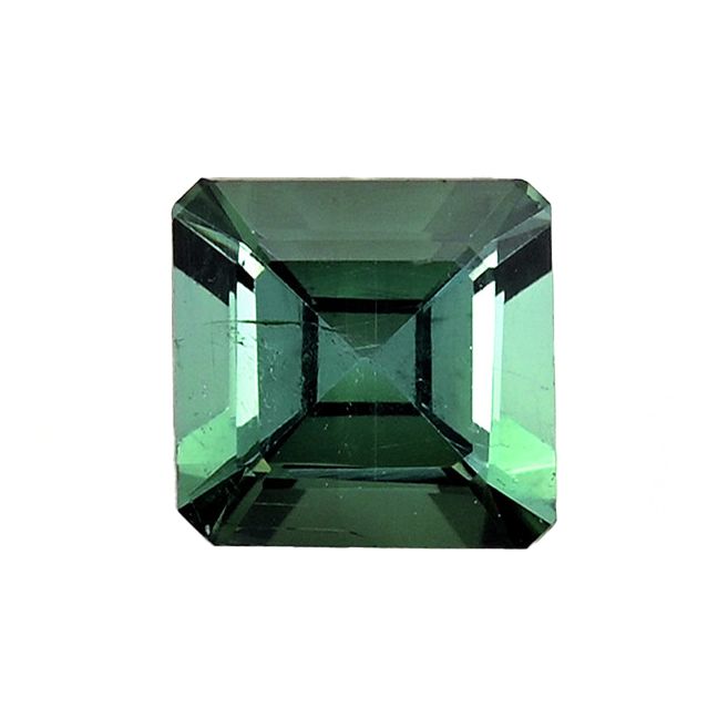 TOURMALINE FACETED 0.63ct GREEN Green EC BRAZIL HEATED