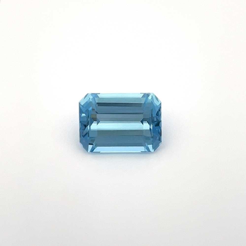 AQUAMARINE FACETED 2.81ct BLUE Vivid BLUE SI MOZAMBIQUE NONE