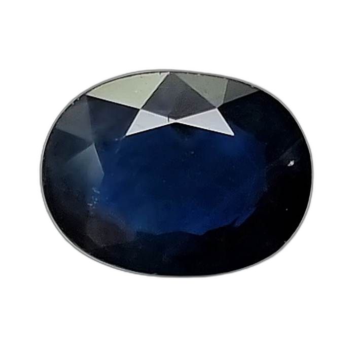 SAPPHIRE FACETED 1.6ct BLUE BLUE EC AUSTRALIA NONE