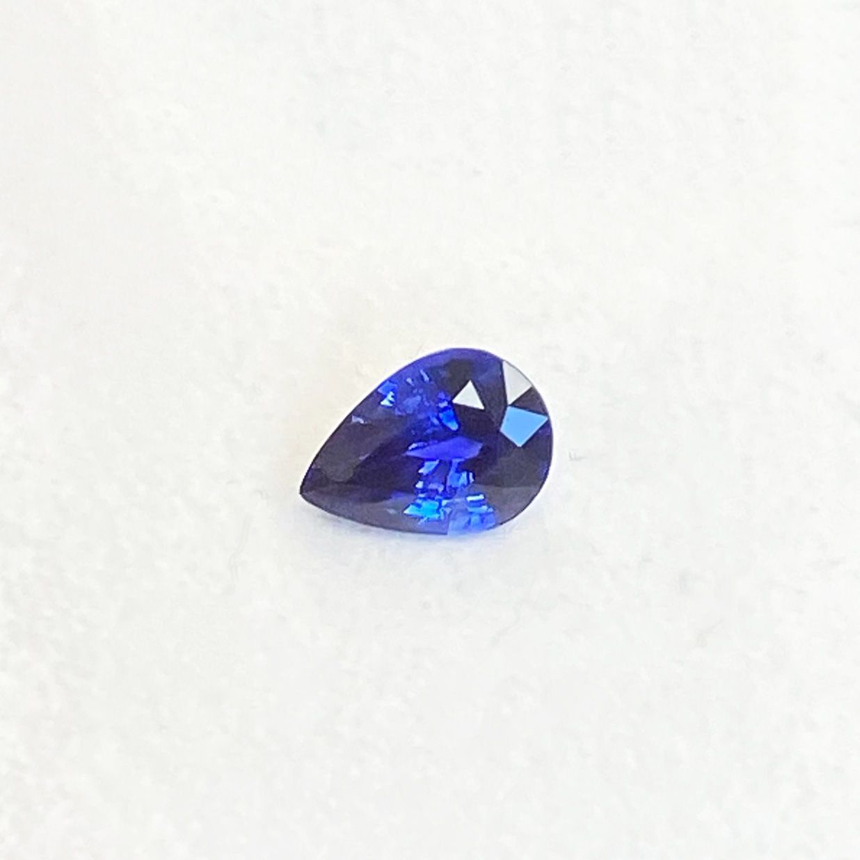 SAPPHIRE FACETED 0.85ct BLUE BLUE EC SRILANKA HEATED