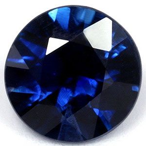 SAPPHIRE FACETED 0.91ct BLUE Deep Blue EC MADAGASCAR HEATED