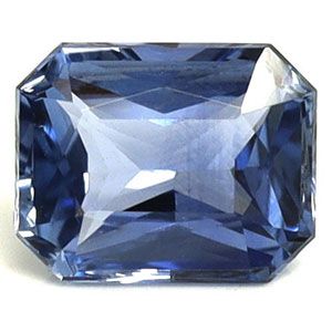 Szafir 1,51 ct, niebieski, szlif szmaragdowy
