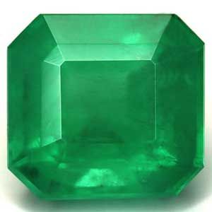 Szmaragd 2,58 ct, zielony, szlif szmaragdowy