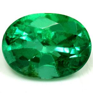 Szmaragd 3,19 ct, zielony, szlif owalny