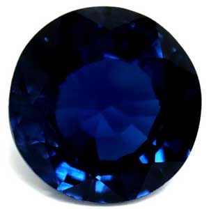 SAPPHIRE FACETED 0.53ct BLUE Deep Blue EC MADAGASCAR HEATED