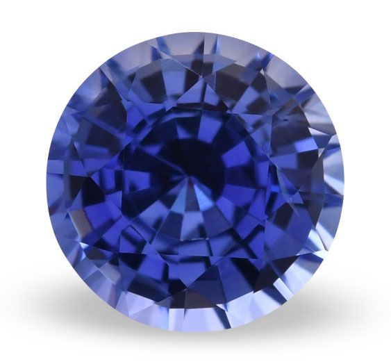 SAPPHIRE FACETED 2.14ct BLUE Blue EC SRILANKA HEATED