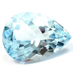 Pierre Précieuse Aigue-marine Coussin 77,95 Ct – Vert Océan, Créée En Laboratoire