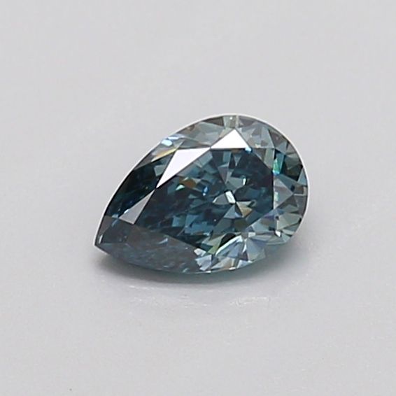 0.3 CT Fancy Grayish Blue PEAR