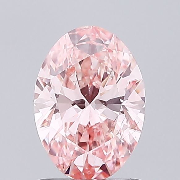 1.0 CT Fancy Vivid Pink OVAL