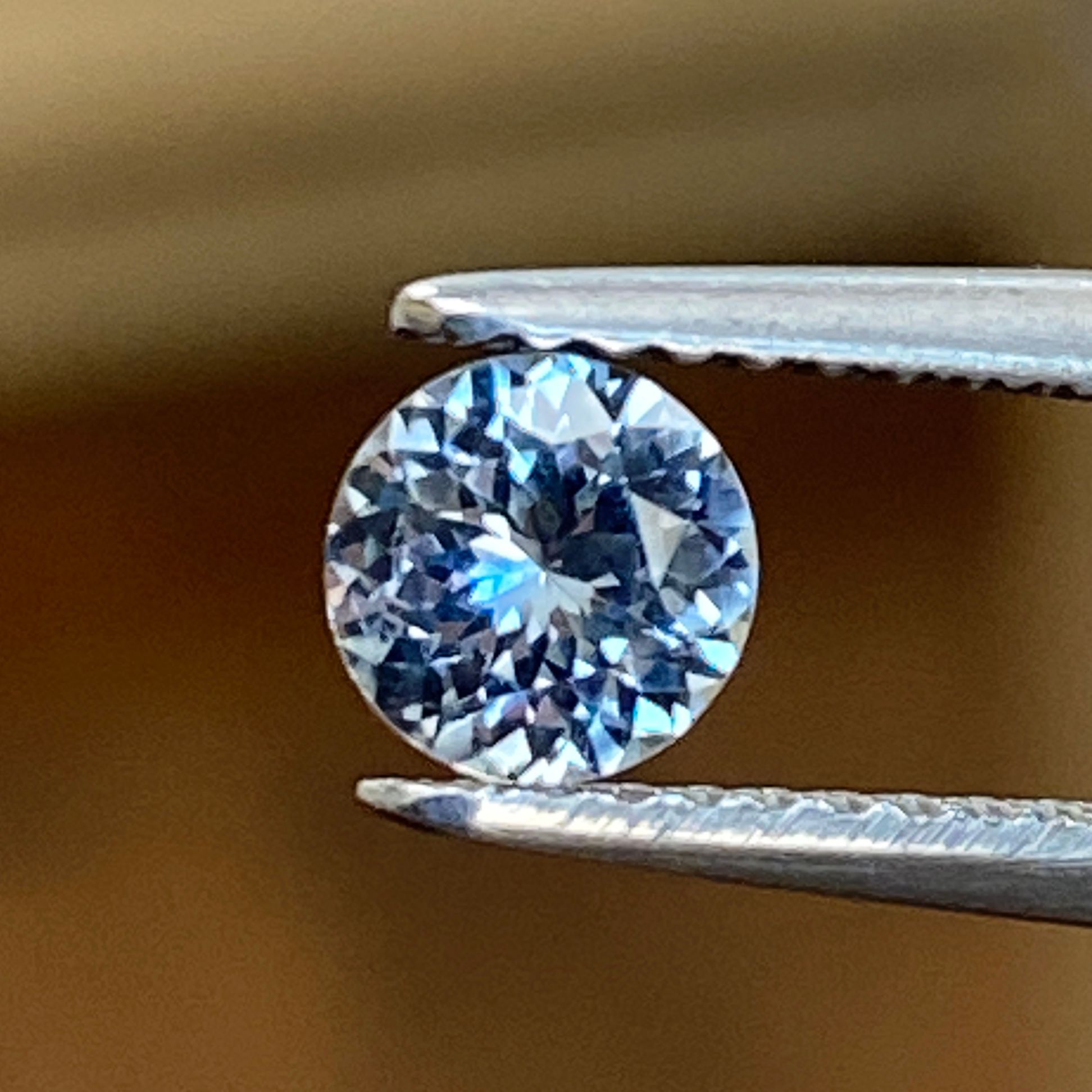 SAPPHIRE FACETED 0.6ct BLUE Blue EC UNITEDSTATES HEATED
