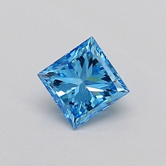 0.33 CT Fancy Vivid Blue PRINCESS