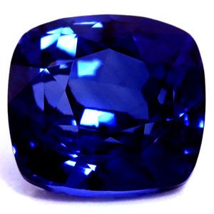SAPPHIRE FACETED 1.1ct BLUE Intense Blue EC SRILANKA HEATED
