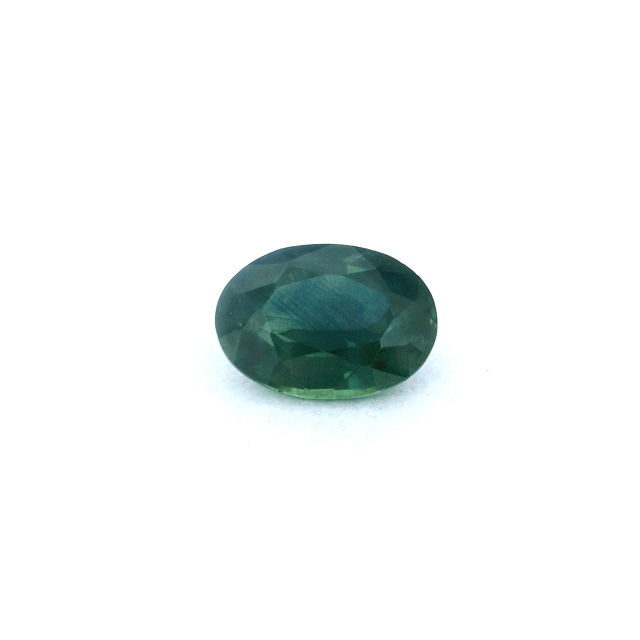 Szafir 1,35 ct, niebieski, szlif owalny