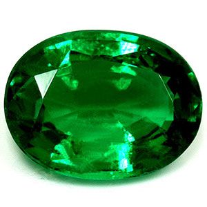 Szmaragd 2,09 ct, zielony, szlif owalny