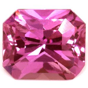 SAPPHIRE FACETED 1.19ct PINK Vivid Pink EC MADAGASCAR NONE