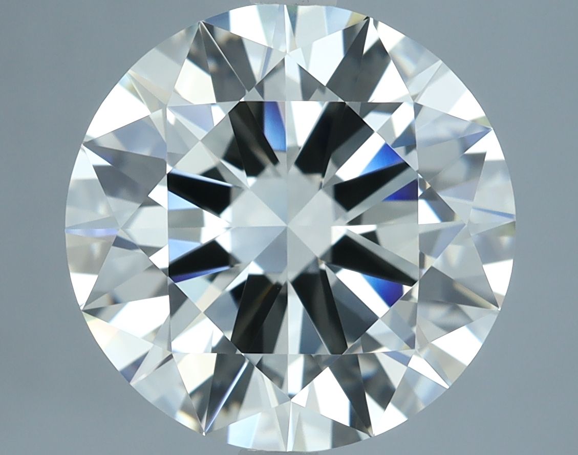 ROUND 4.8 Ct  J VVS1 EX EX NON