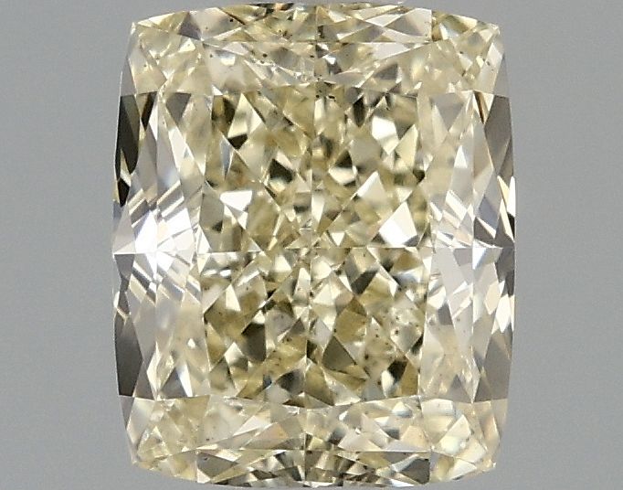 1.05 CT Fancy Light Yellow CUSHION MODIFIED