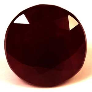 Rubin 1,79 ct, czerwony, szlif okrągły