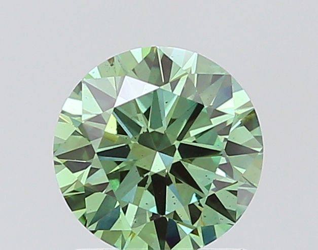 1.03 CT Fancy Vivid Green ROUND