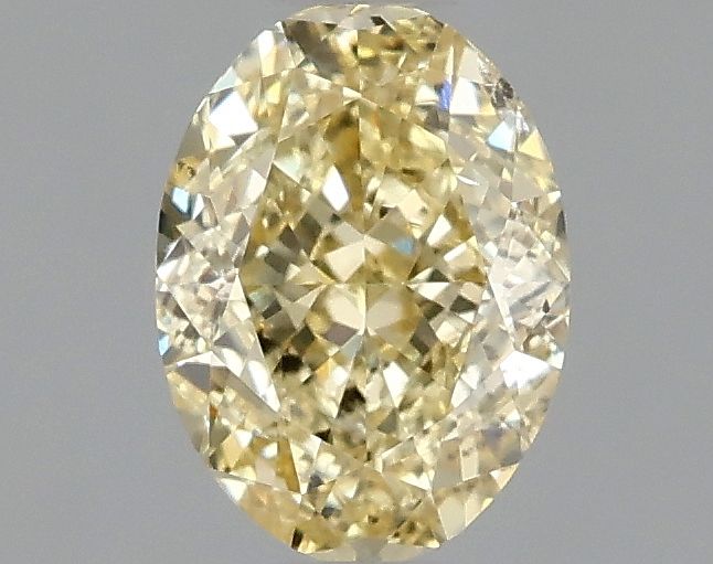 1.01 CT Fancy Intense Yellow OVAL