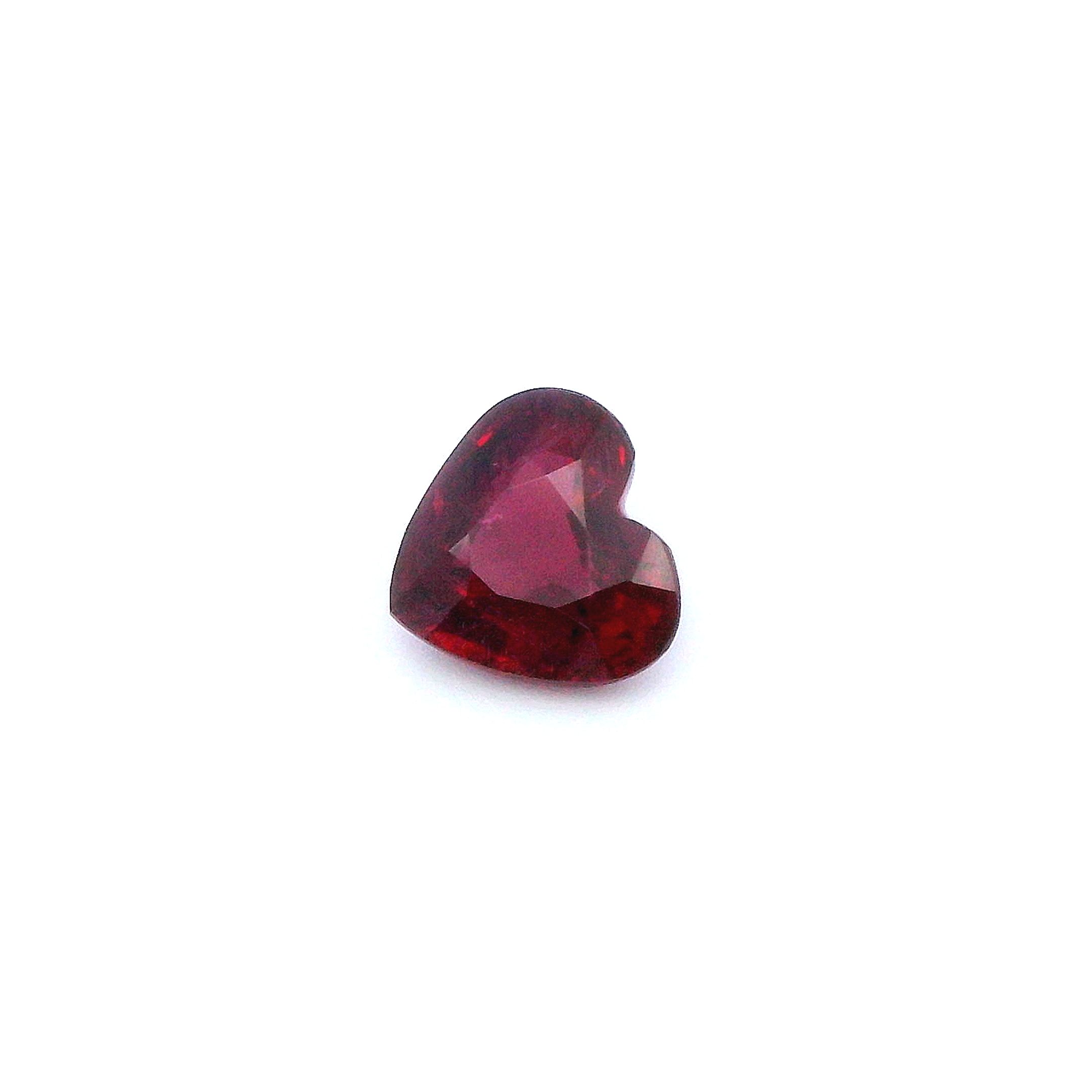 1.2 ct Heart ruby