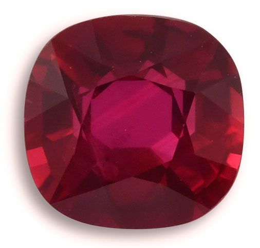 RUBY FACETED 1.2ct RED Red EC MOZAMBIQUE HEATED