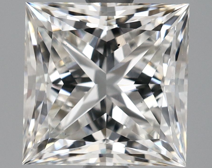 Diamant Princesse 2.34 ct - Couleur F - Pureté VS1