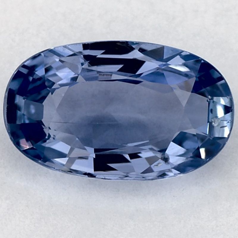 Szafir 2,03 ct, niebieski, szlif owalny