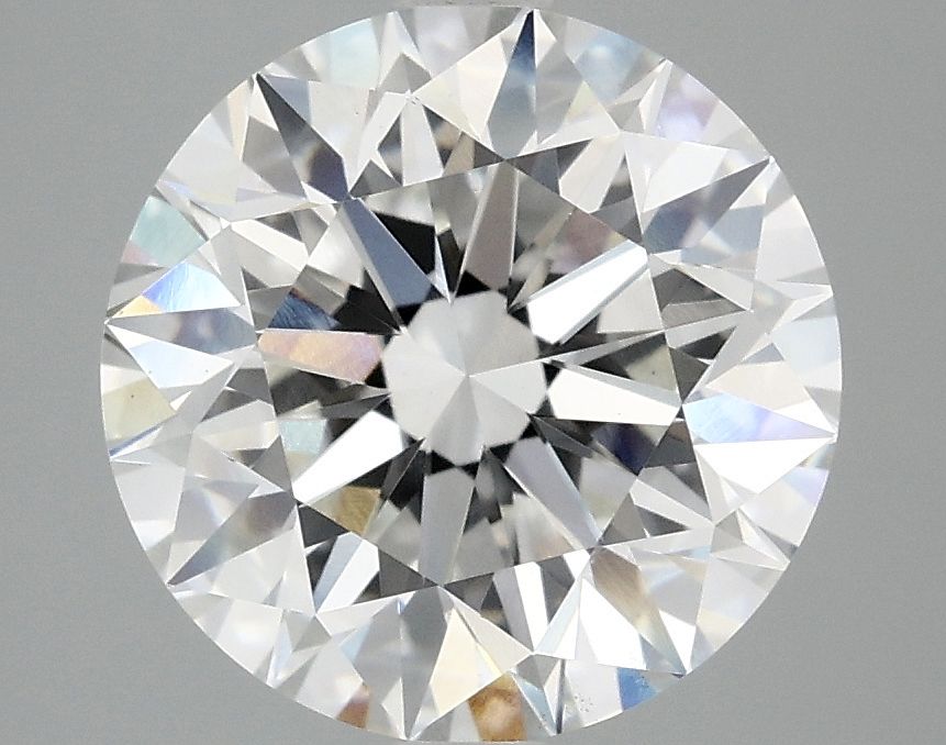Diamant Rond 4.01 ct - Couleur F - Pureté VS1