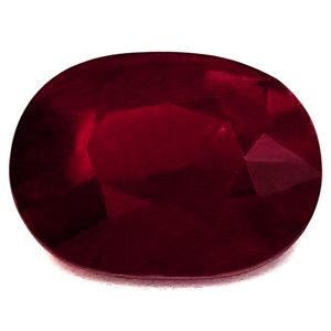 RUBY FACETED 1.5ct RED Deep Red SI REST_OF_AFRICA HEATED