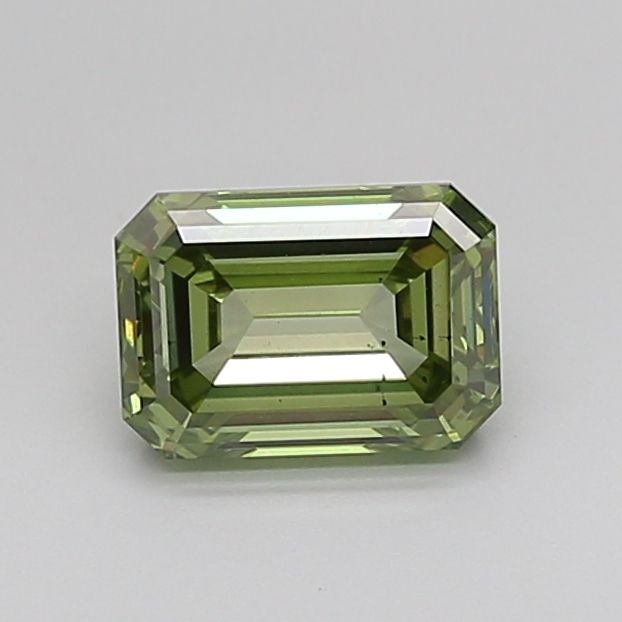 1.09 CT Fancy Vivid Green EMERALD