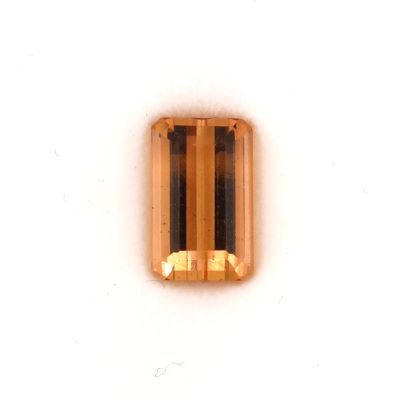 TOPAZ FACETED 5.73ct YELLOW Yellow,Gold EC BRAZIL HEATED