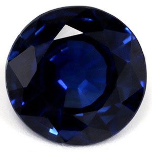 SAPPHIRE FACETED 1.33ct BLUE Intense Blue EC MADAGASCAR HEATED