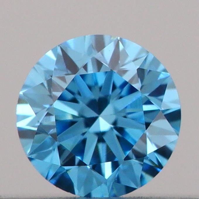 0.19 CT Fancy Vivid Blue ROUND