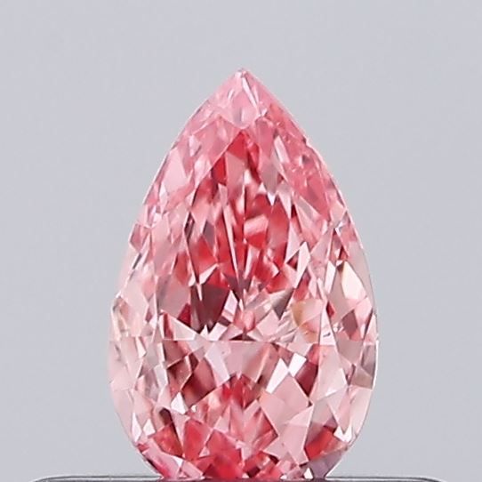 0.31 CT Fancy Intense Pink PEAR