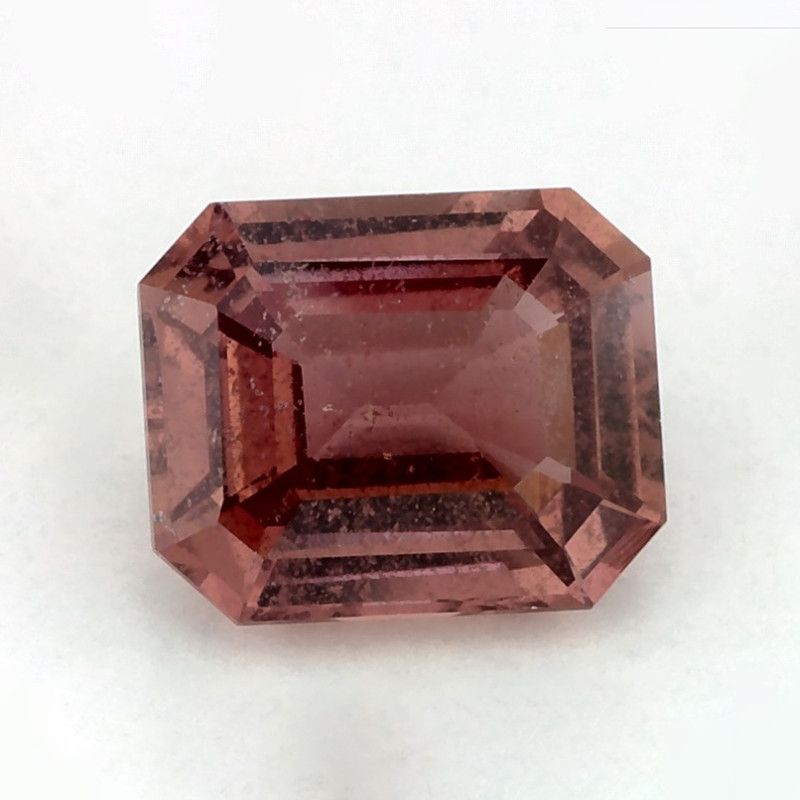 Szafir 2,01 ct, różowy, szlif szmaragdowy