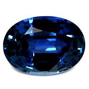 Szafir 1,13 ct, niebieski, szlif owalny