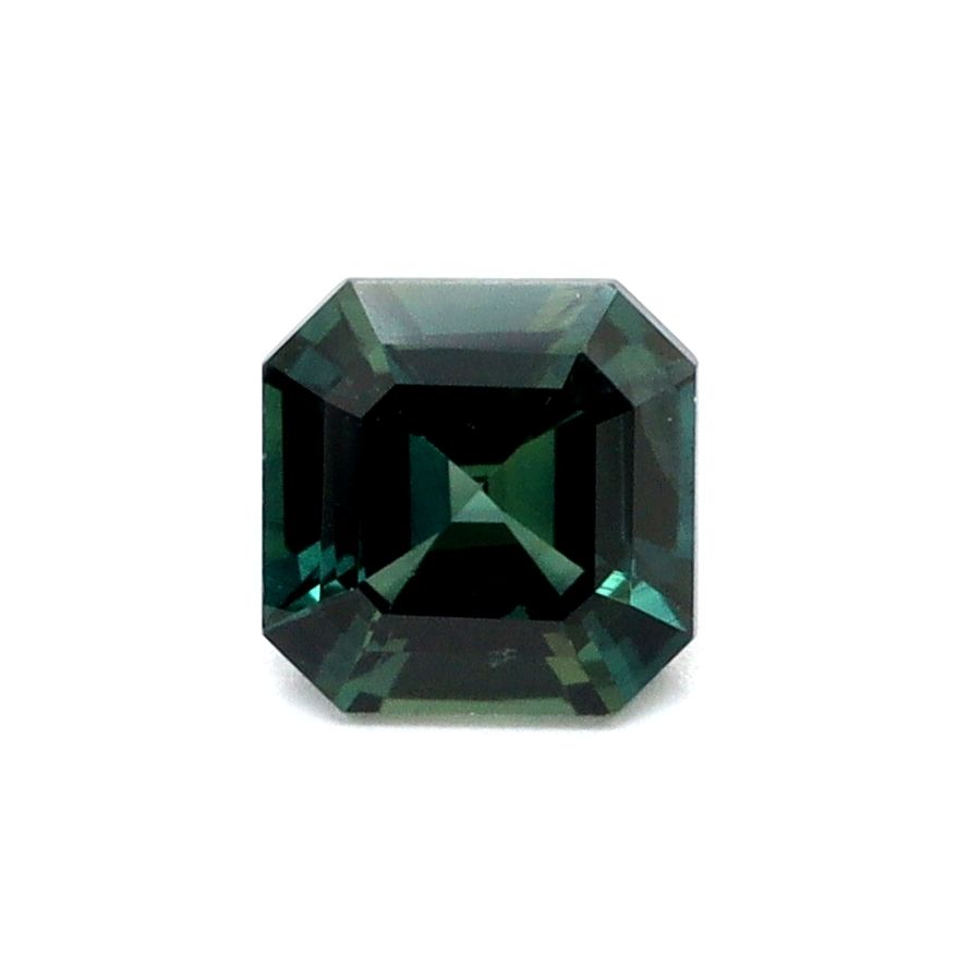 SAPPHIRE FACETED 0.38ct TEAL TEAL EC AUSTRALIA HEATED