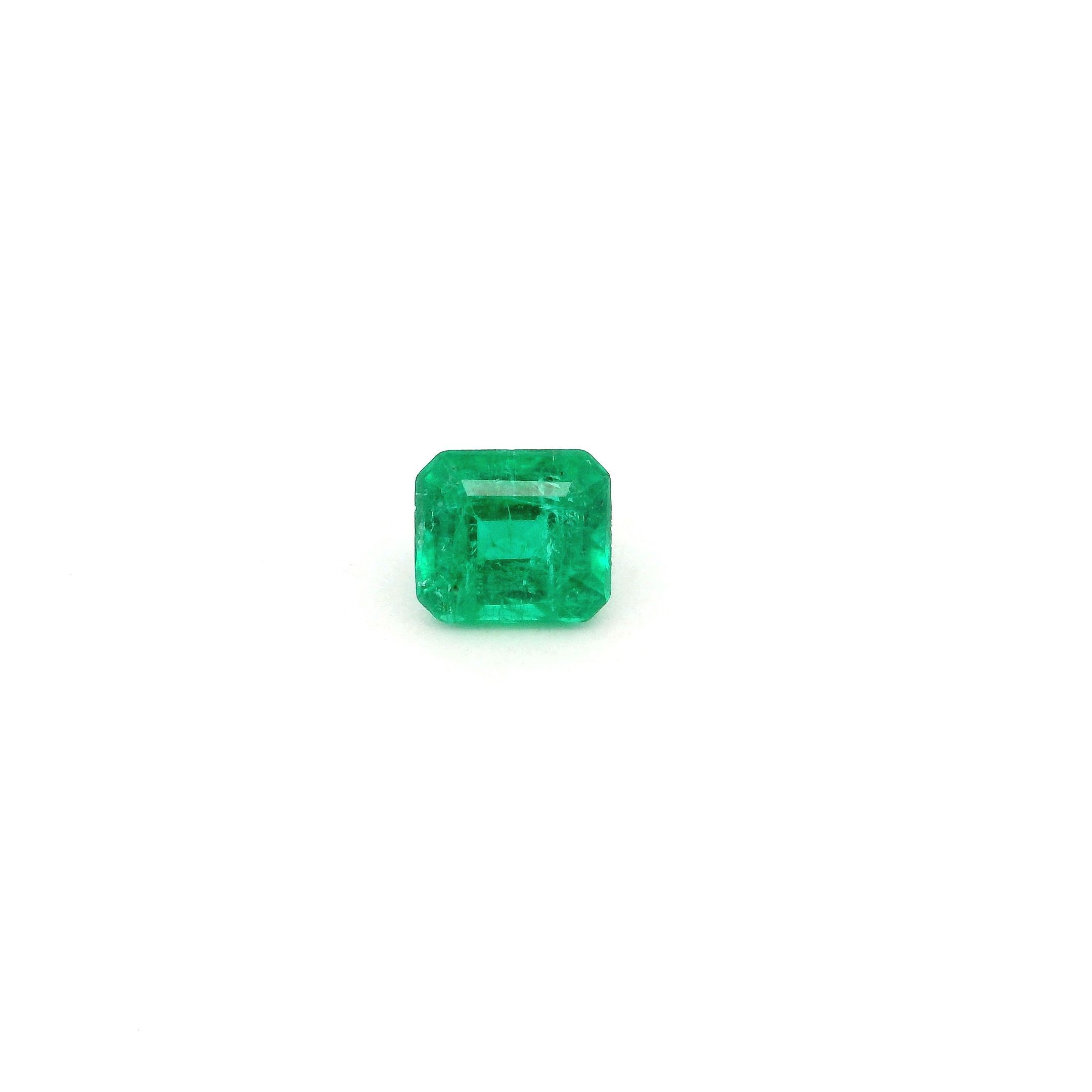 0.47 ct Octagonal emerald