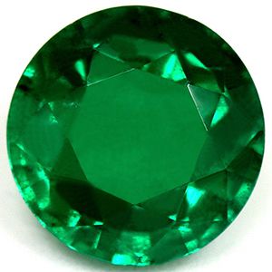 Szmaragd 1,90 ct, zielony, szlif okrągły