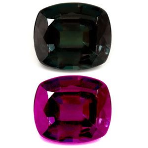 ALEXANDRITE FACETED 1.39ct GREEN Blue Green to Intense Purple EC BRAZIL NONE