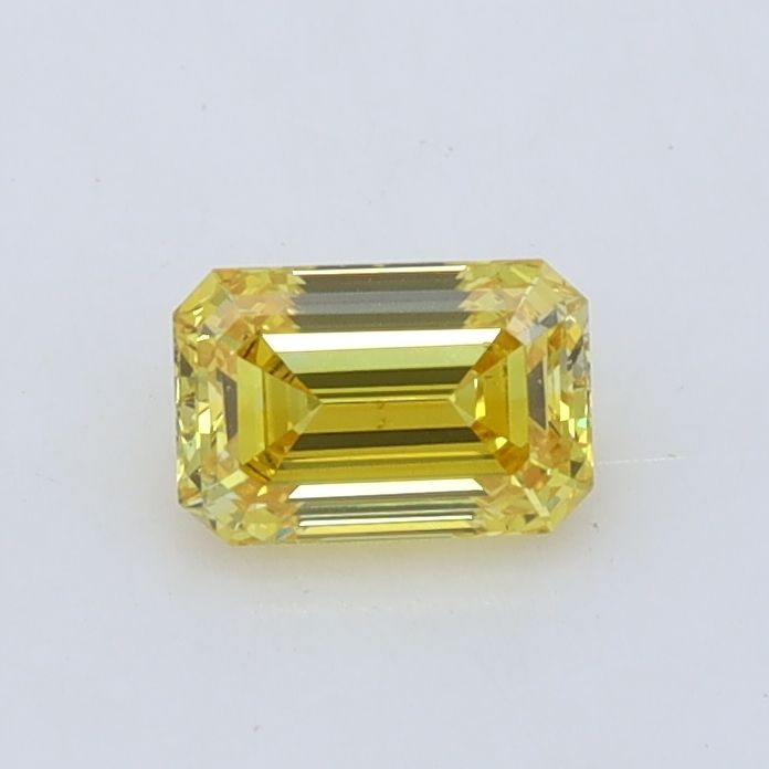 0.5 CT Fancy Intense Yellow EMERALD