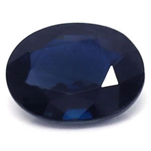 Szafir 2,23 ct, niebieski, szlif owalny