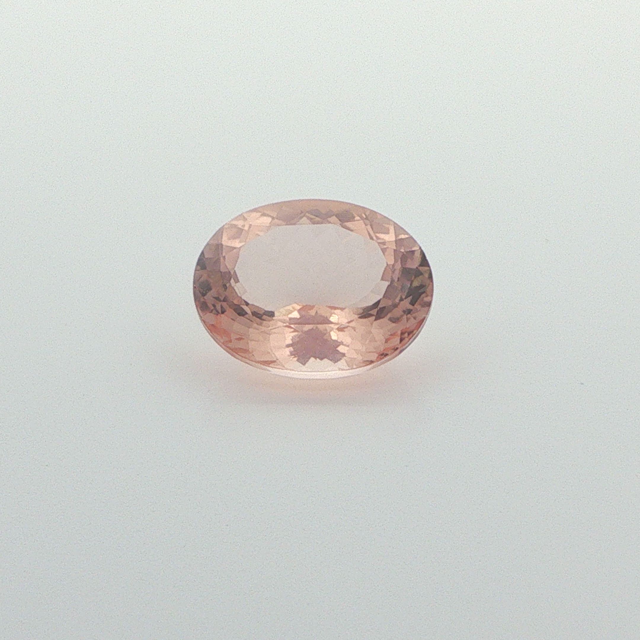 5.3 ct Oval Morganite