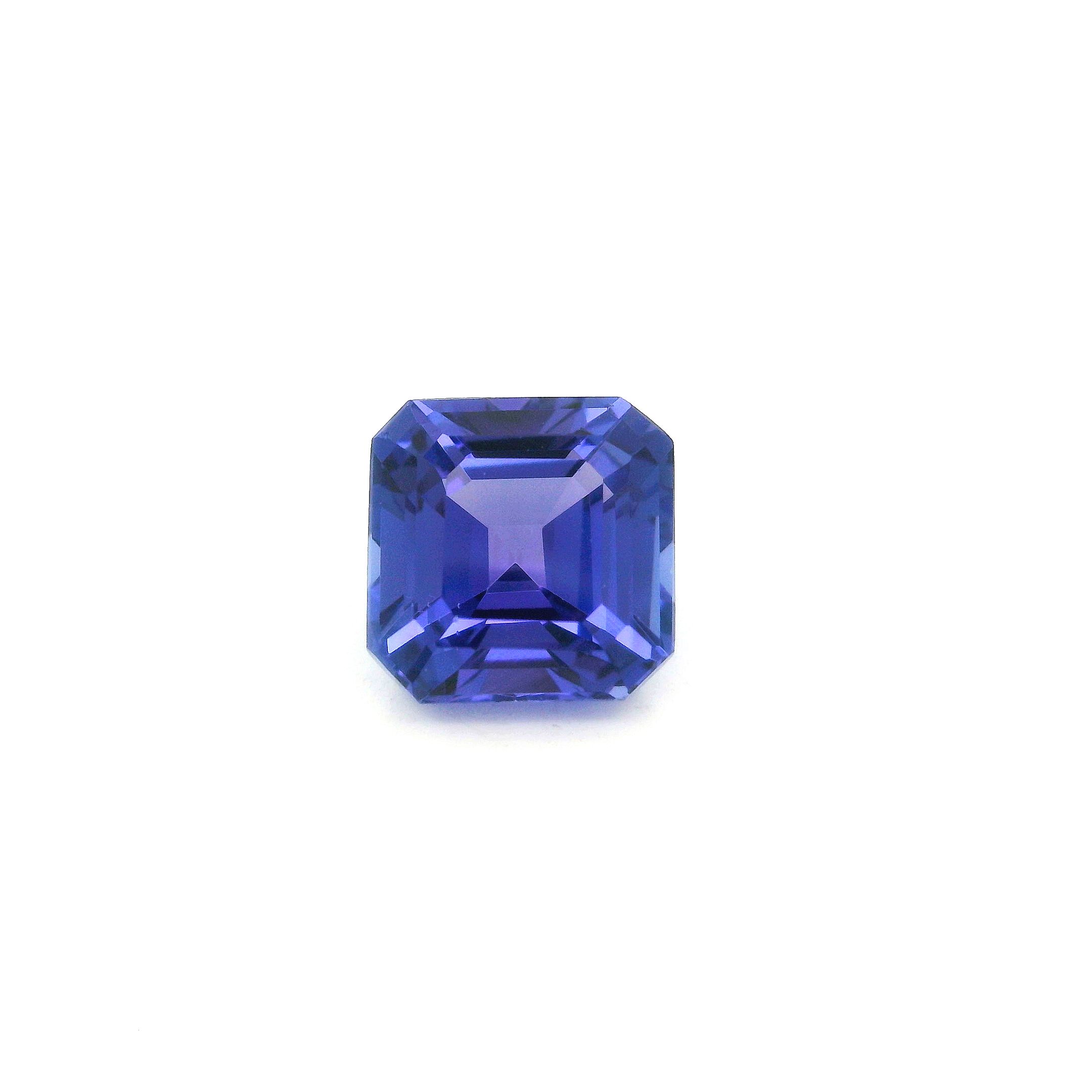 3.16 ct Octagonal Tanzanite