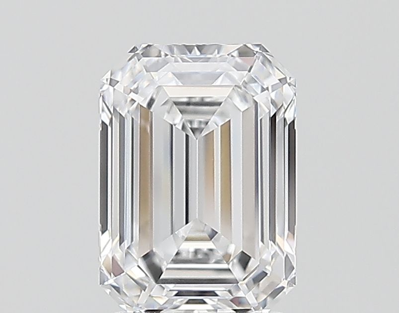 Diamant Émeraude 2.11 ct - Couleur D - Pureté VVS2