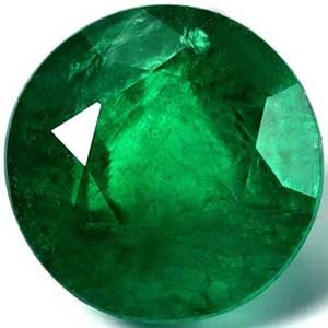 Szmaragd 2,64 ct, zielony, szlif okrągły