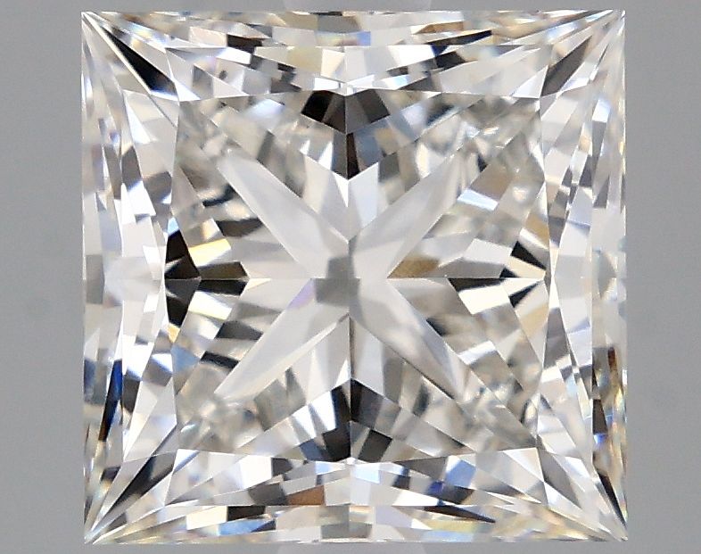 Diamant Princesse 2.68 ct - Couleur F - Pureté VS1