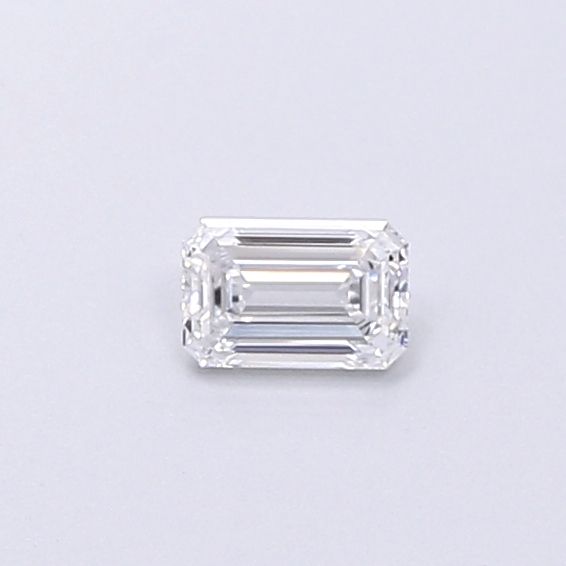 Diamant Émeraude 0.22 ct - Couleur D - Pureté VVS2