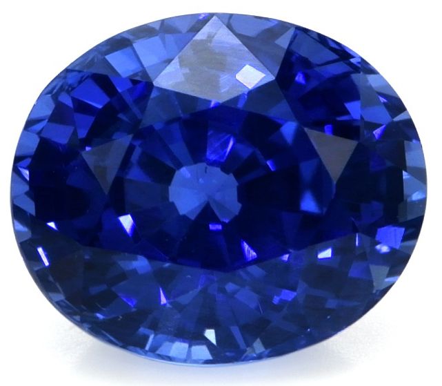Szafir 5,13 ct, niebieski, szlif owalny